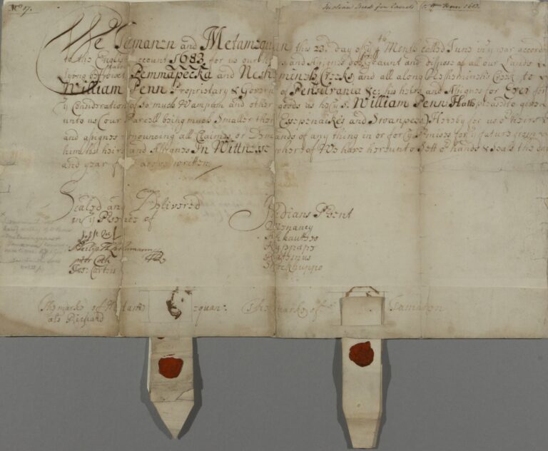 Lenape Names The Original People: The Lenape on the Poquessing - Preservation Alliance